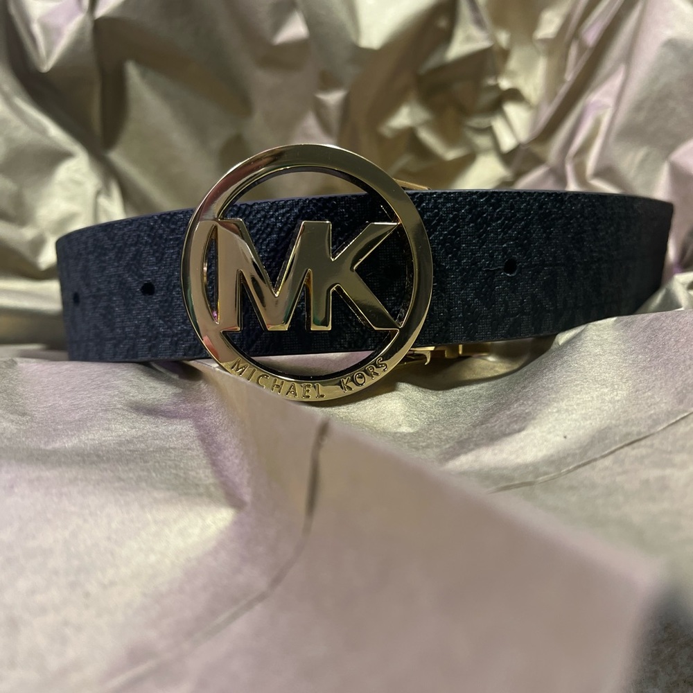michael kors reversible belt
